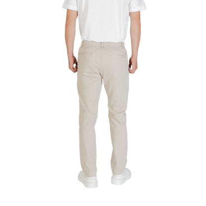 Pantalon décontracté Hugo Boss en polyester beige
