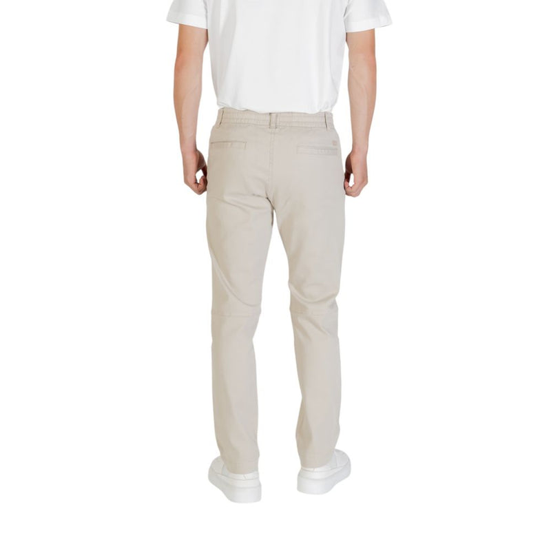 Hugo Boss Beige Polyester Casual Broek