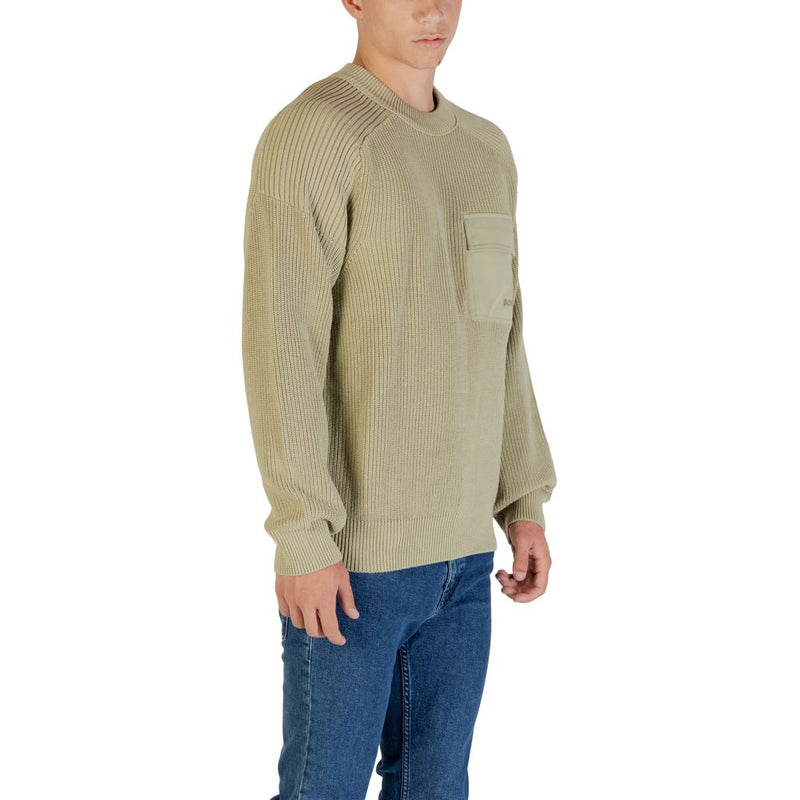 Hugo Boss Groene Katoenen Sweatshirt
