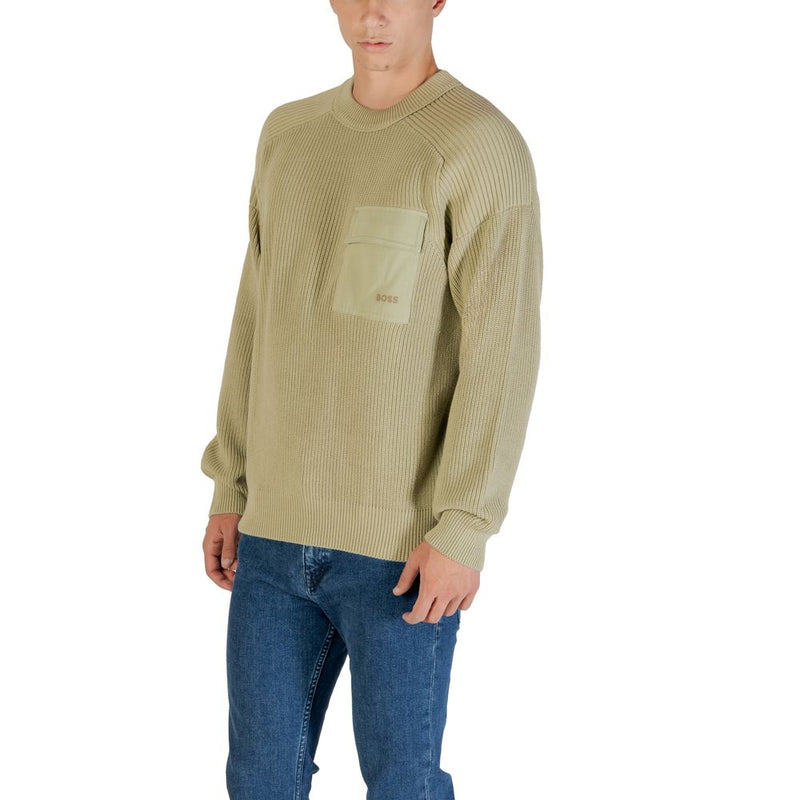 Hugo Boss Groene Katoenen Sweatshirt