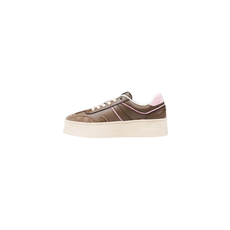 Tommy Hilfiger Jeans Greenwich Flatfo Brown Sneakers for Women