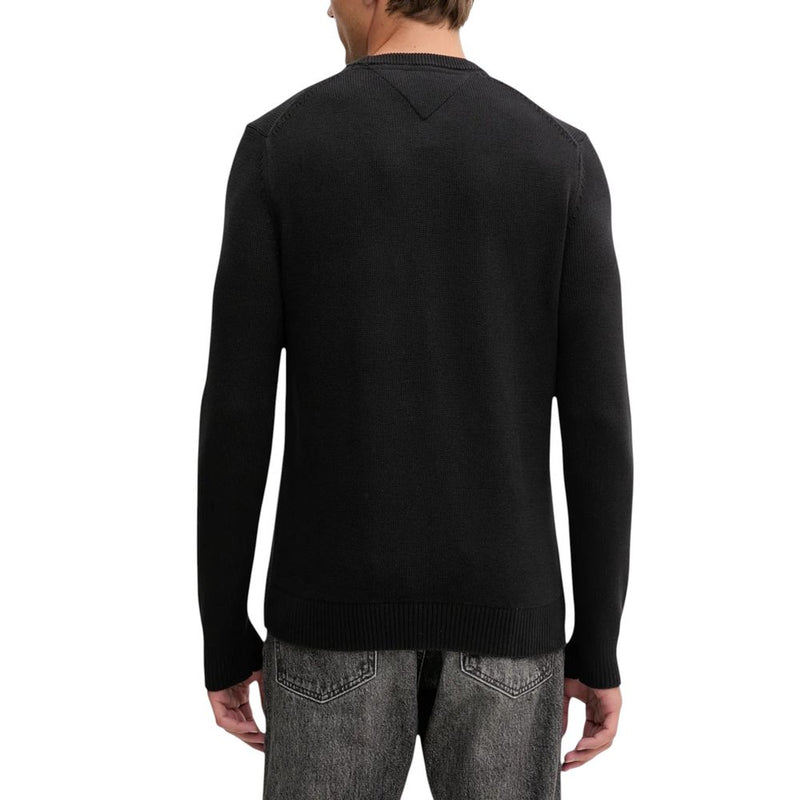 Sweat-shirt Tommy Hilfiger Jeans en coton biologique noir