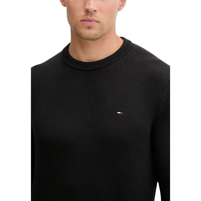 Sweat-shirt Tommy Hilfiger Jeans en coton biologique noir