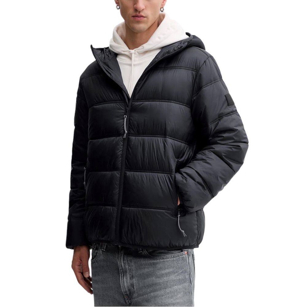 Manteau Tommy Hilfiger Jeans en polyamide noir