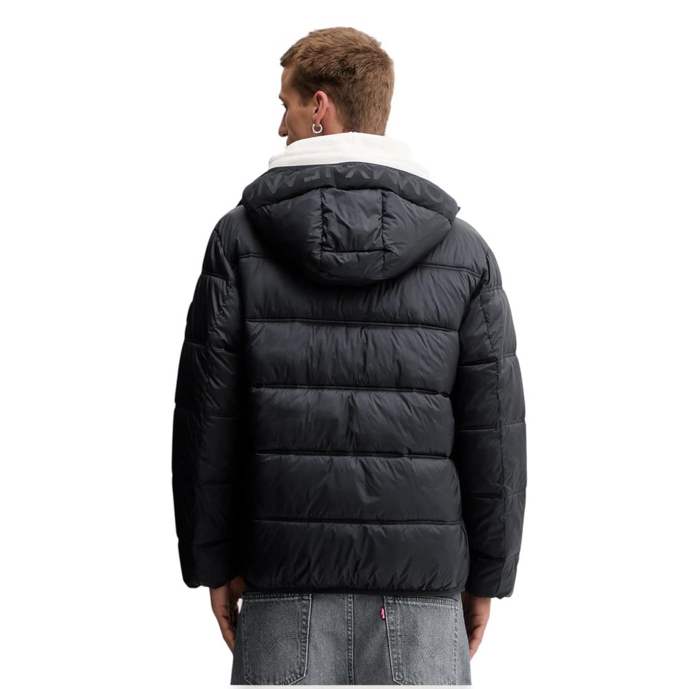 Manteau Tommy Hilfiger Jeans en polyamide noir