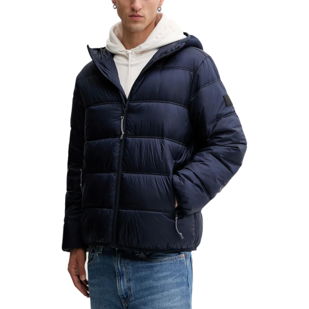 Veste longue en polyamide bleu Tommy Hilfiger Jeans