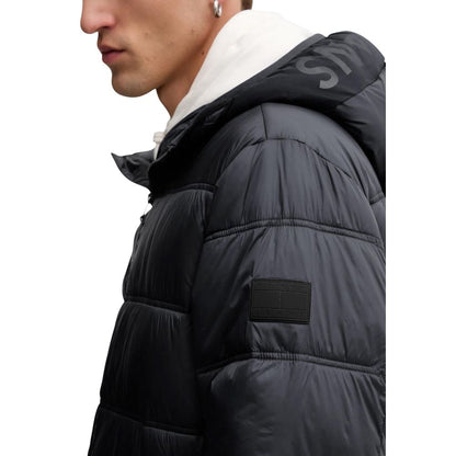 Manteau Tommy Hilfiger Jeans en polyamide noir