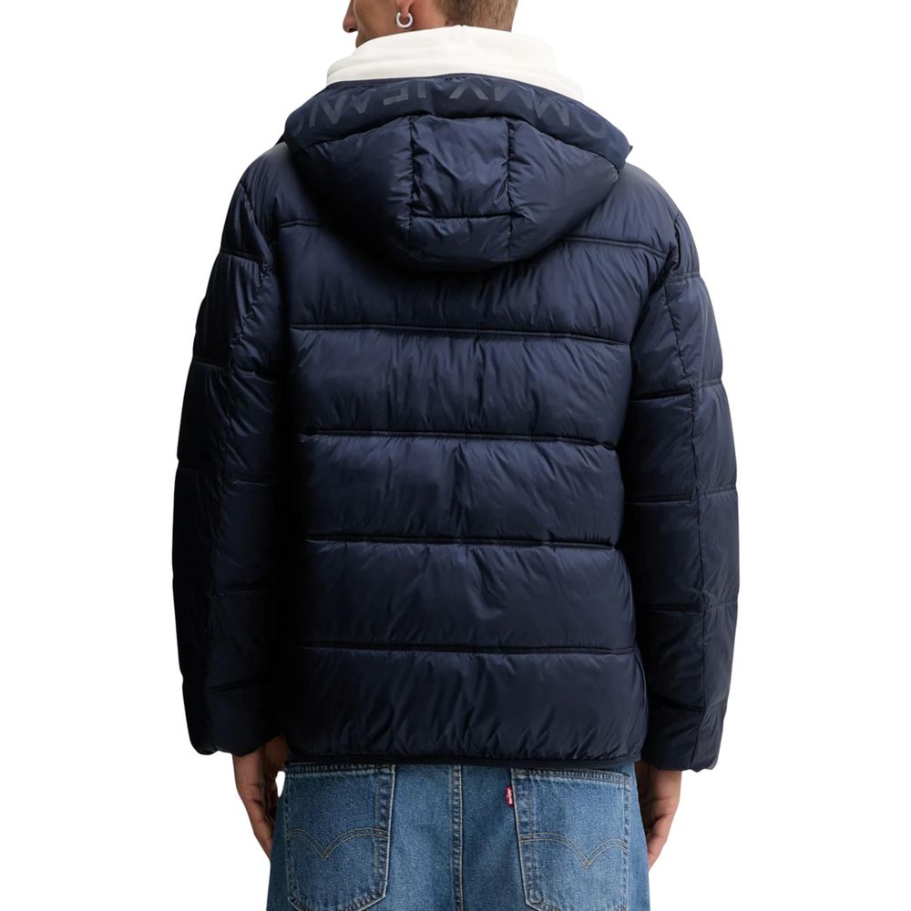 Veste longue en polyamide bleu Tommy Hilfiger Jeans