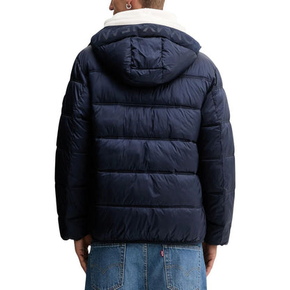 Veste longue en polyamide bleu Tommy Hilfiger Jeans