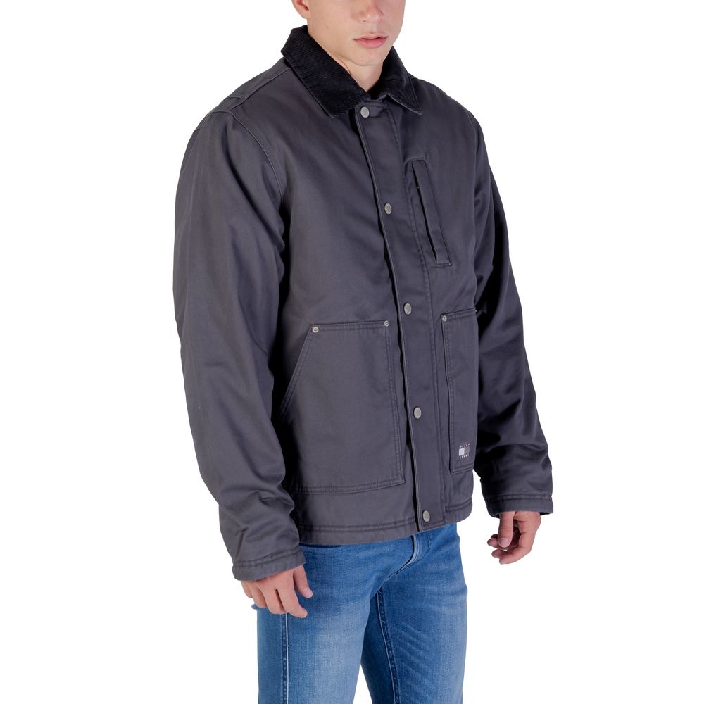 Veste en jean gris en coton recyclé Tommy Hilfiger Jeans