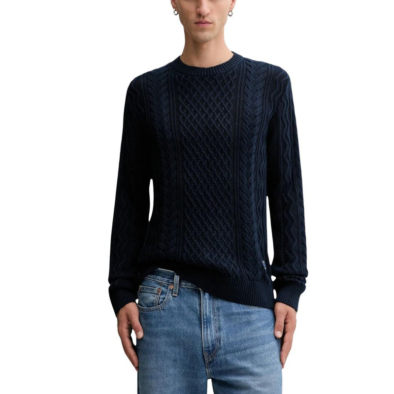 Tommy Hilfiger Jeans Blauw gerecycled katoenen sweatshirt