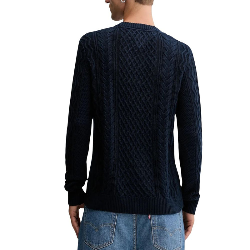Tommy Hilfiger Jeans Blauw gerecycled katoenen sweatshirt