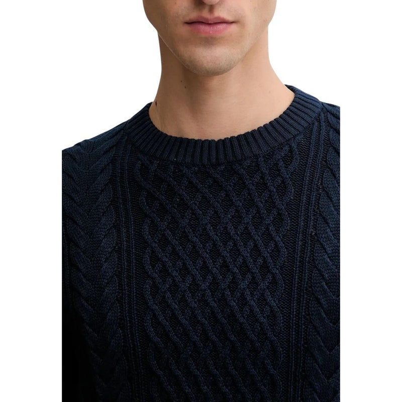 Tommy Hilfiger Jeans Blauw gerecycled katoenen sweatshirt