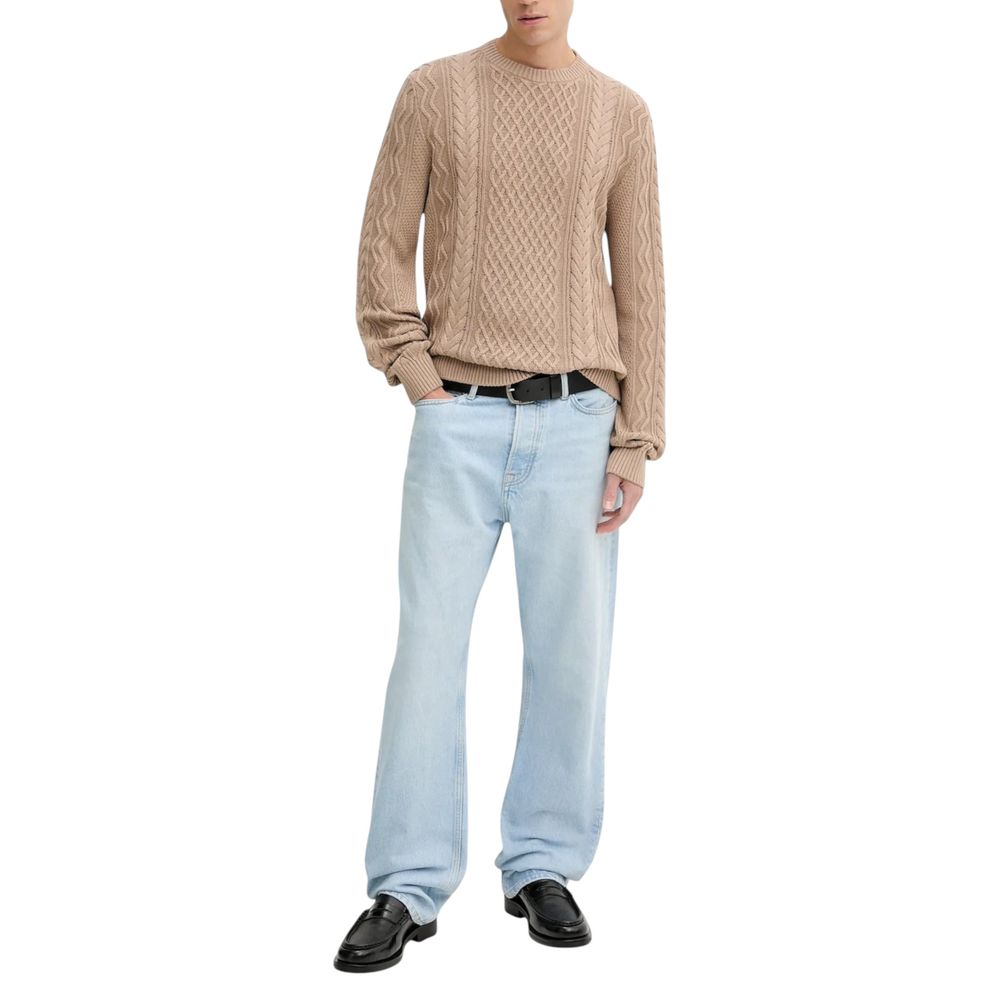 Sweat-shirt Tommy Hilfiger Jeans en coton recyclé beige
