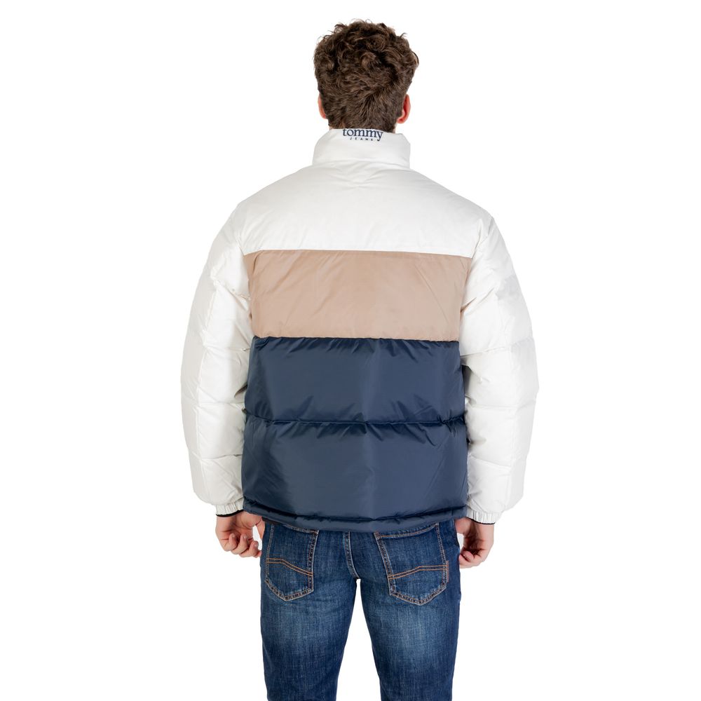 Blouson Bomber Tommy Hilfiger Jeans en polyester recyclé crème