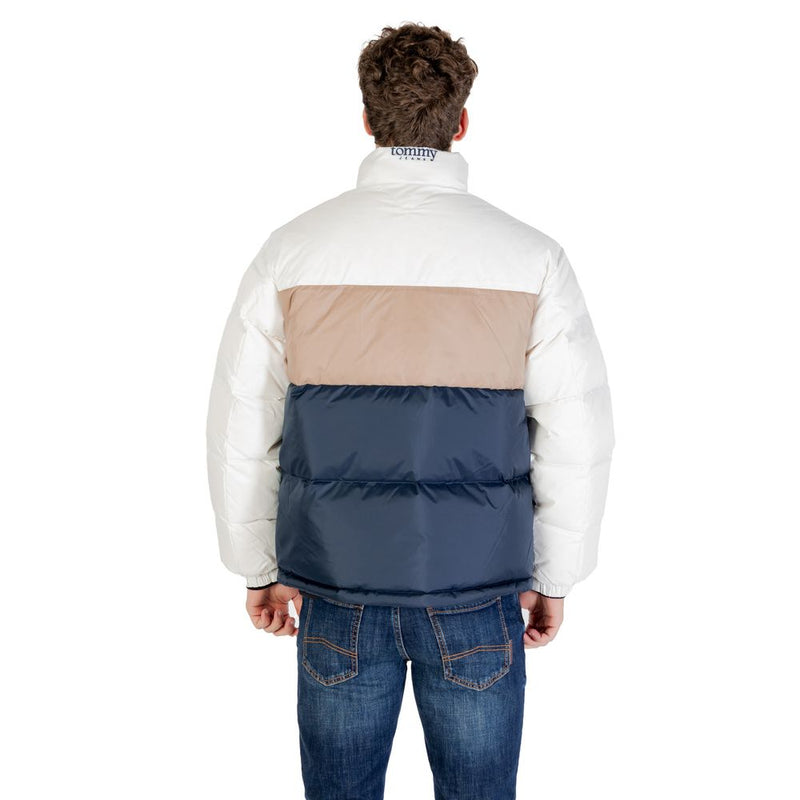 Blouson Bomber Tommy Hilfiger Jeans en polyester recyclé crème
