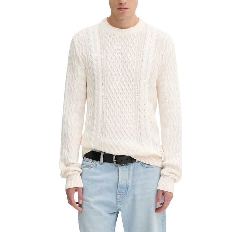 Sweat-shirt Tommy Hilfiger Jeans en coton recyclé crème