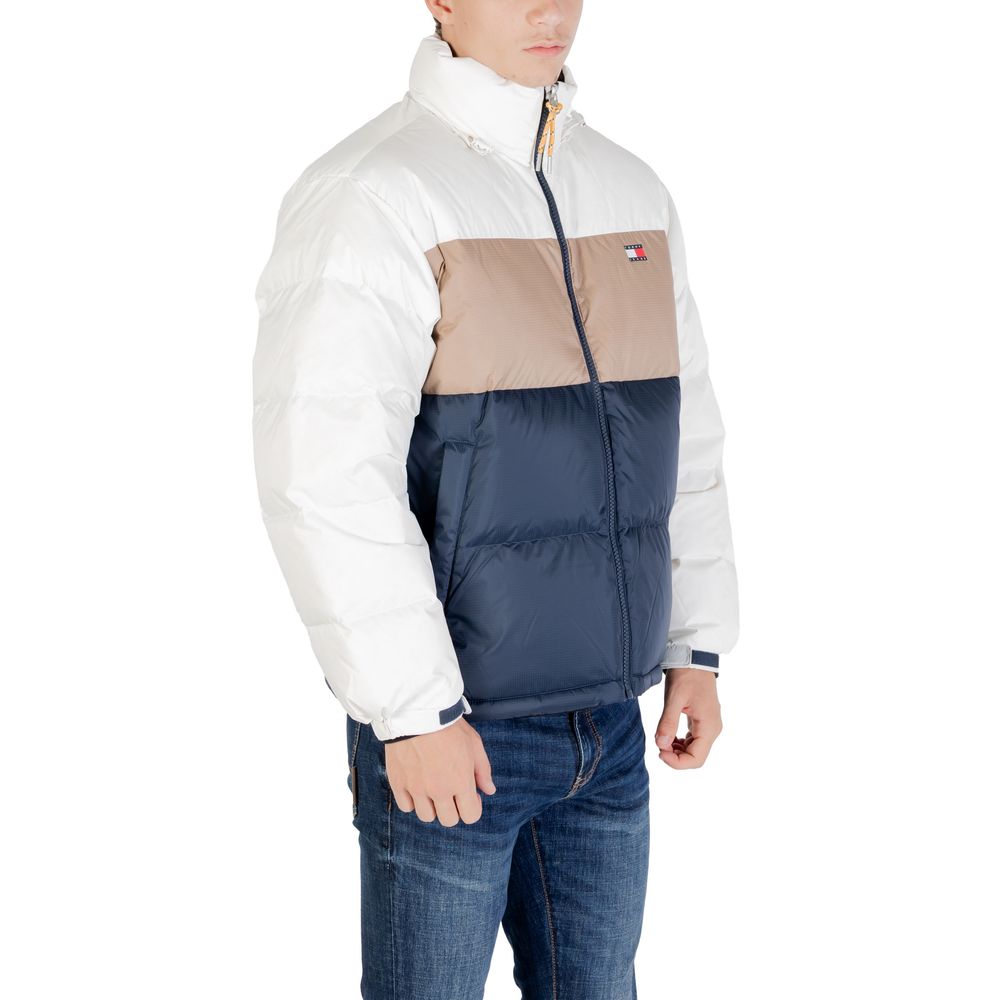 Blouson Bomber Tommy Hilfiger Jeans en polyester recyclé crème