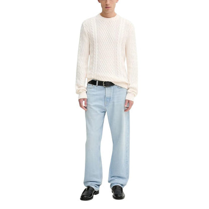 Sweat-shirt Tommy Hilfiger Jeans en coton recyclé crème
