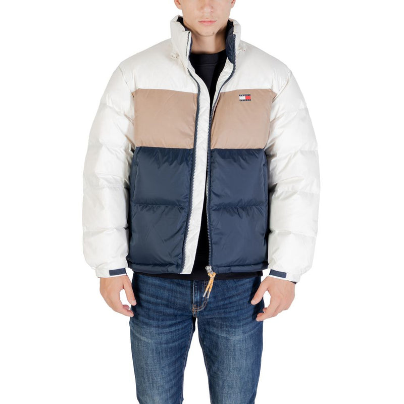 Blouson Bomber Tommy Hilfiger Jeans en polyester recyclé crème