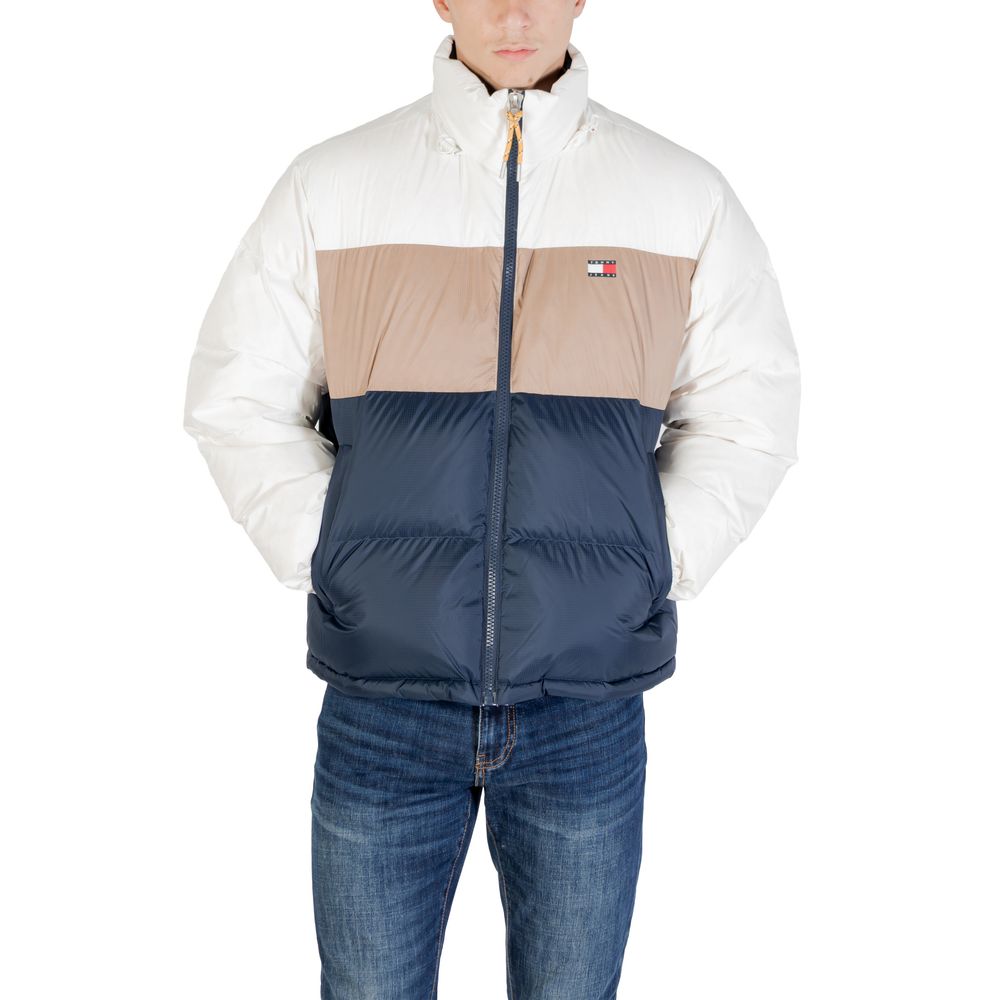Blouson Bomber Tommy Hilfiger Jeans en polyester recyclé crème
