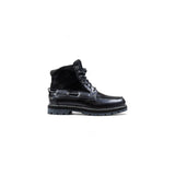 Timberland Black Leather BRRD Mid Lace-Up Boots for Men
