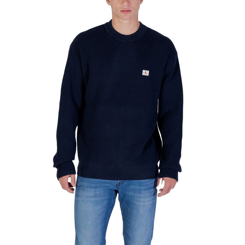Calvin Klein Jeans Blauw Katoenen Sweatshirt
