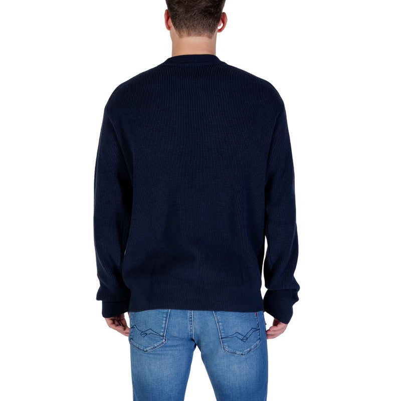 Calvin Klein Jeans Blauw Katoenen Sweatshirt