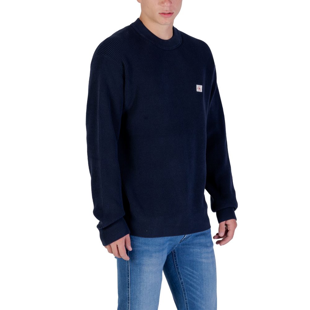 Calvin Klein Jeans Blue Cotton Sweatshirt for Men