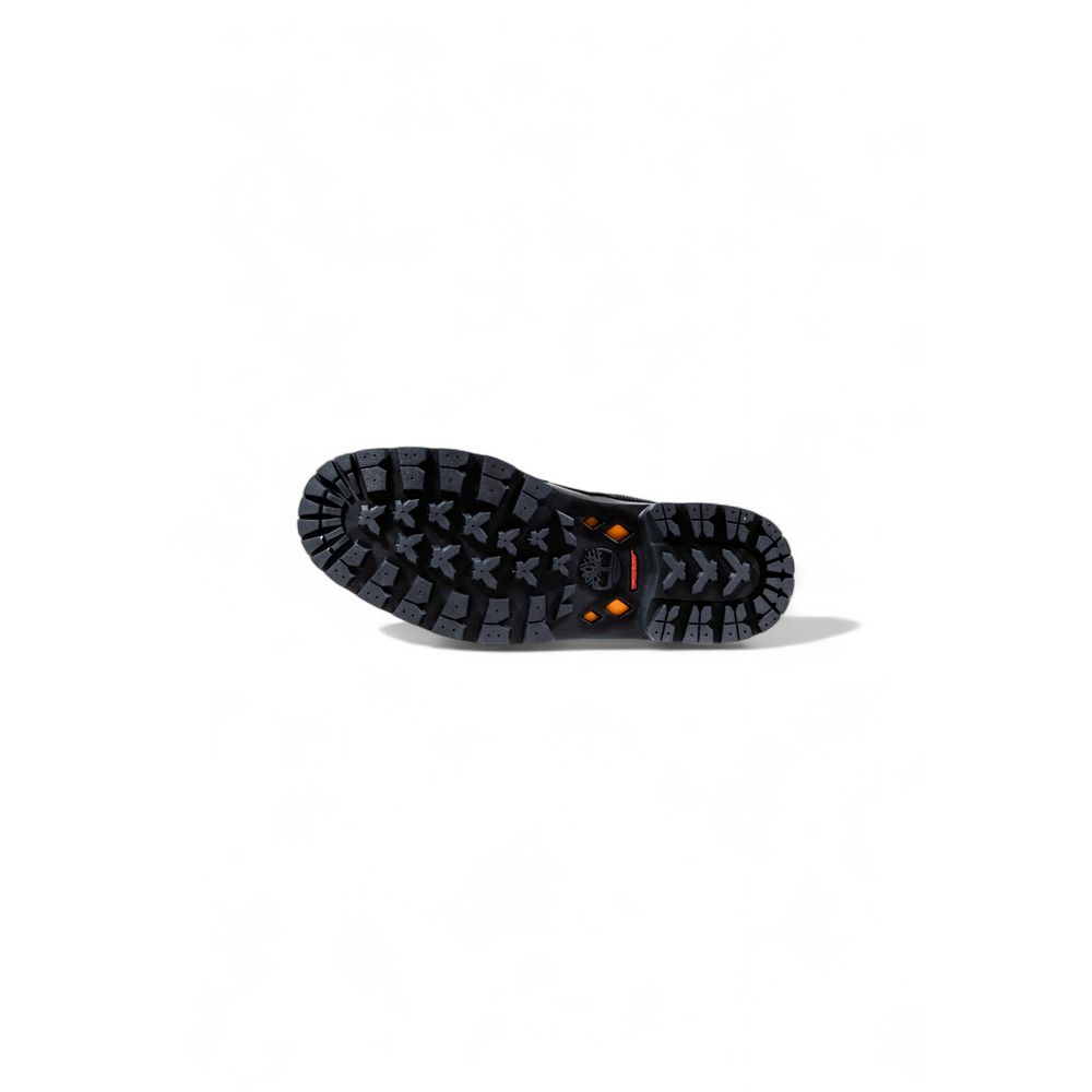 Timberland Black Leather BRRD Mid Lace-Up Boots for Men