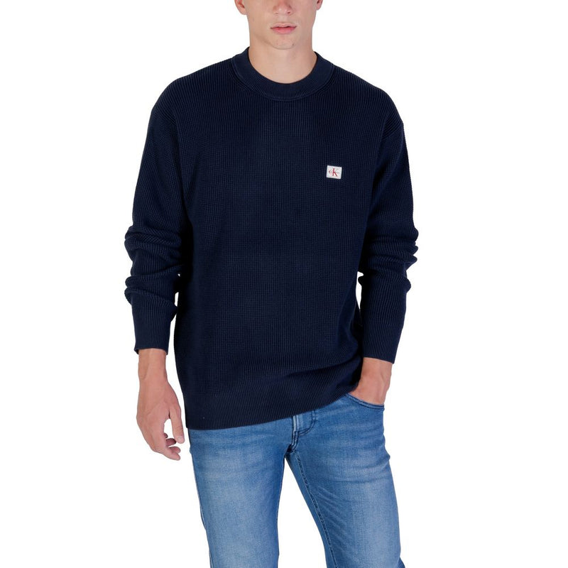 Calvin Klein Jeans Blauw Katoenen Sweatshirt