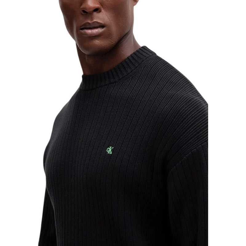 Calvin Klein Jeans Zwart Katoenen Sweatshirt