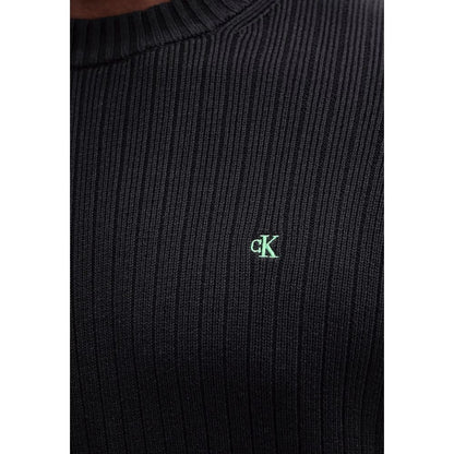 Calvin Klein Jeans Zwart Katoenen Sweatshirt