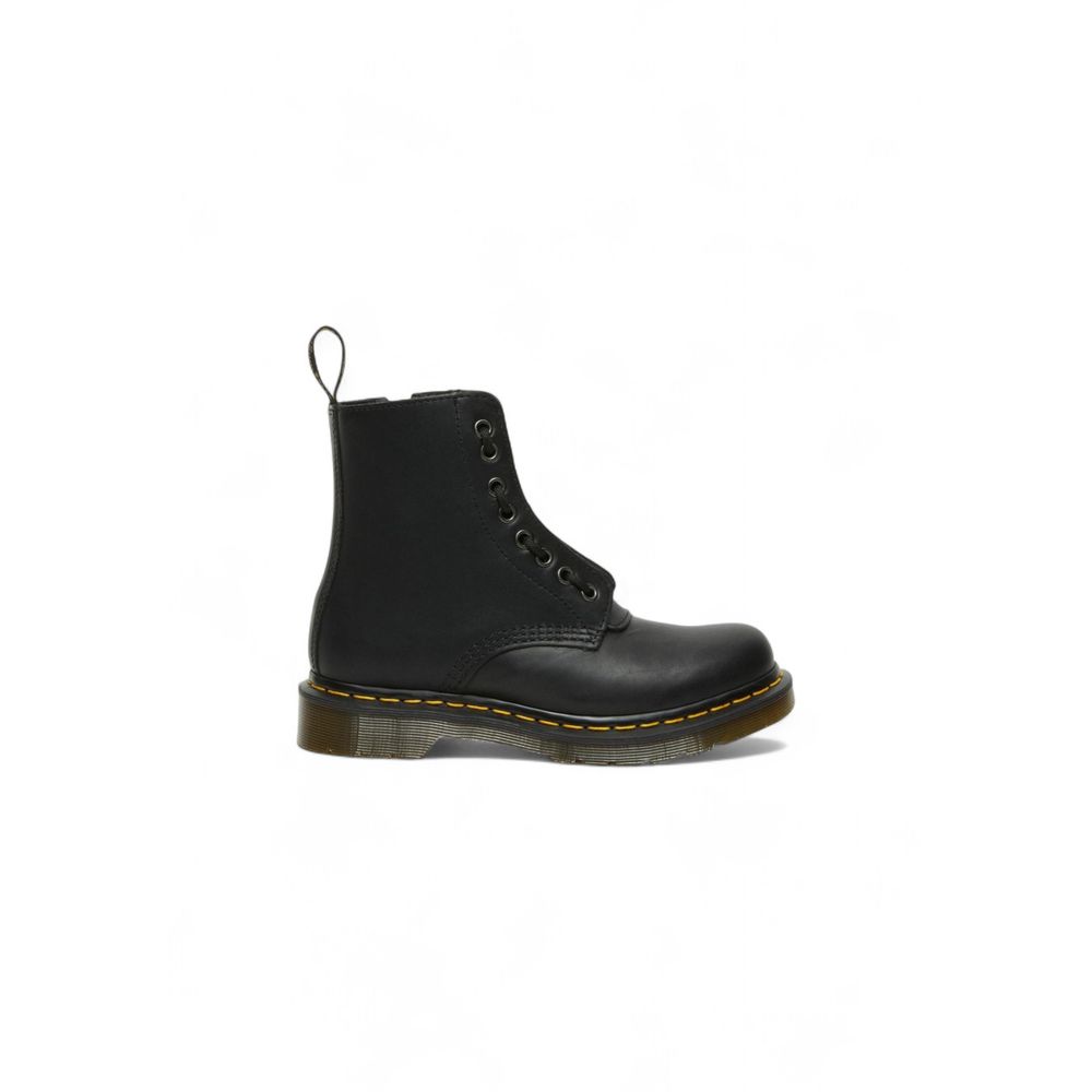 Dr. Martens 1460 Pascal Black Leather Lace-Up Boots for Women
