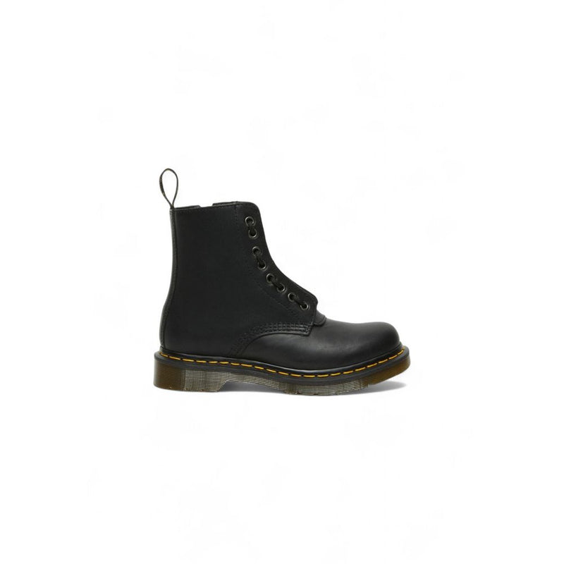 Dr. Martens 1460 Pascal Black Leather Lace-Up Boots for Women