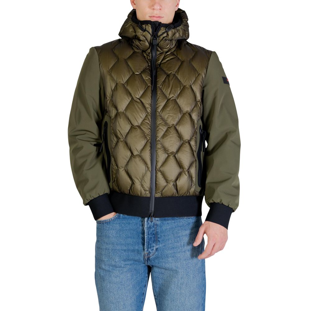 Peuterey Bicolor Polyamide Coat for Men