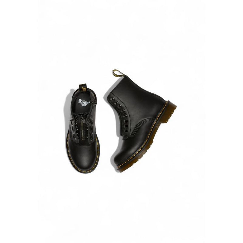 Dr. Martens 1460 Pascal Black Leather Lace-Up Boots for Women