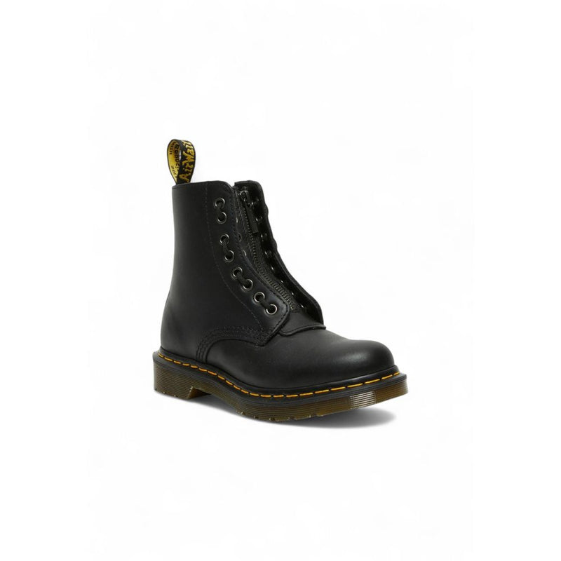 Dr. Martens 1460 Pascal Black Leather Lace-Up Boots for Women