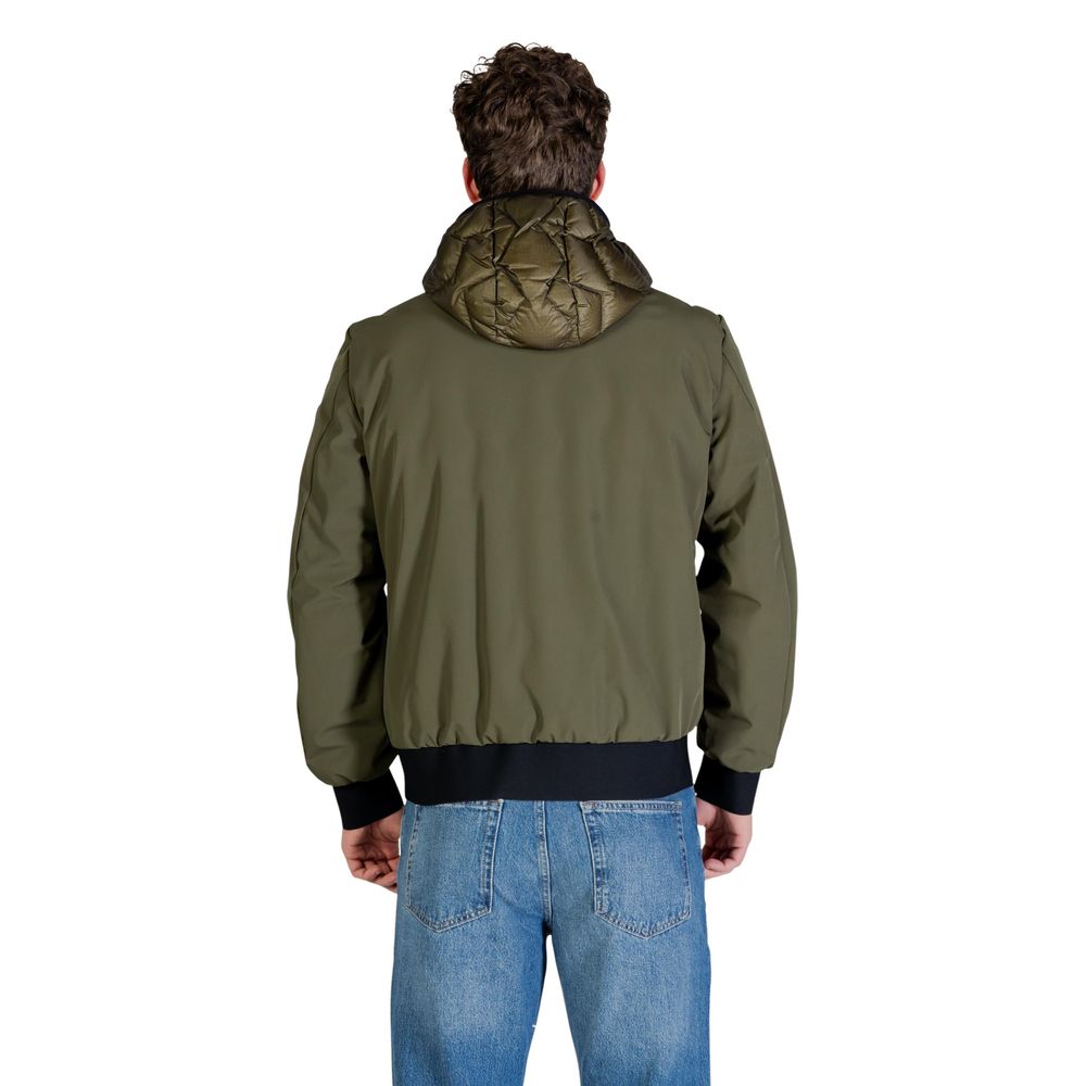 Peuterey Bicolor Polyamide Coat for Men