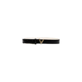 Mario Valentino Bicolor Polyethylene Regular Belt for Women