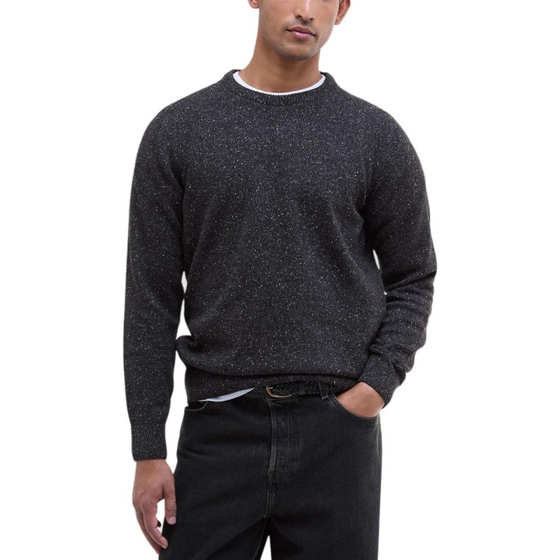 Barbour Zwart Wollen Sweatshirt