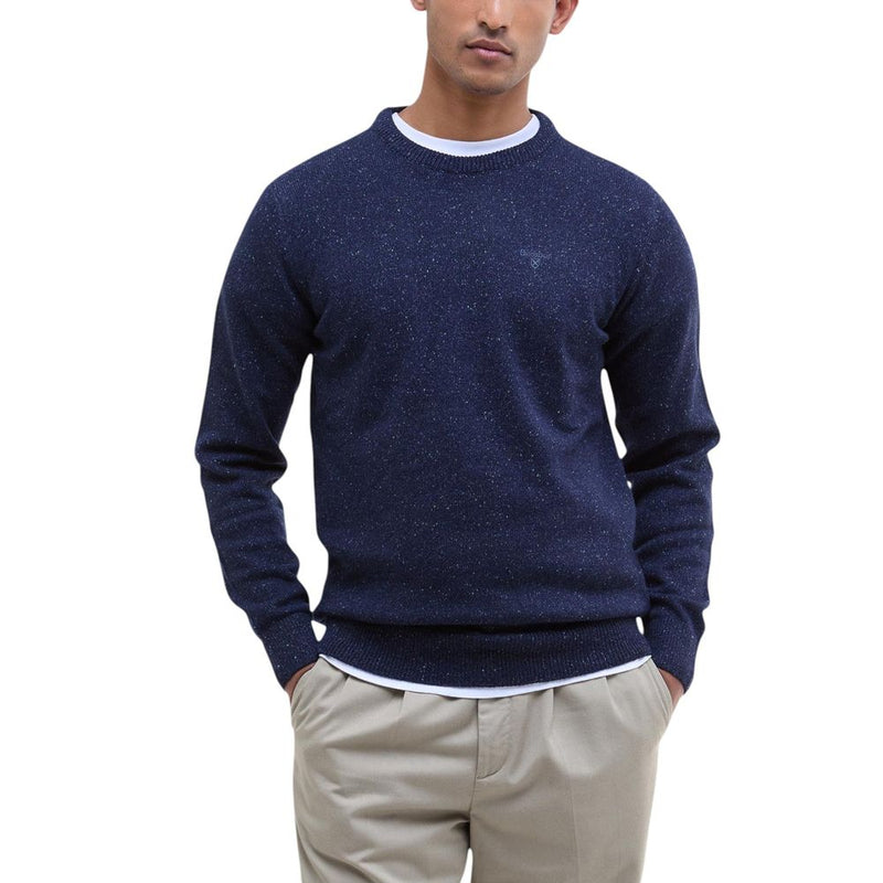 Sweat-shirt en laine bleu Barbour