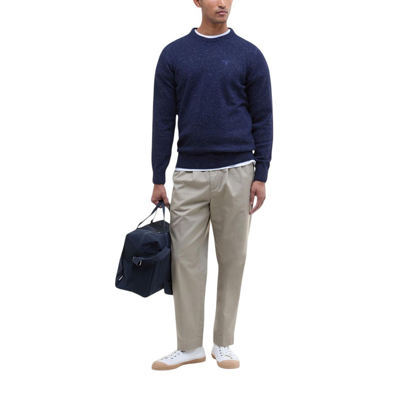 Sweat-shirt en laine bleu Barbour