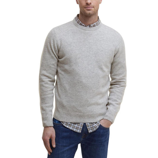 Barbour grijs wollen sweatshirt