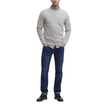 Sweat-shirt en laine gris Barbour