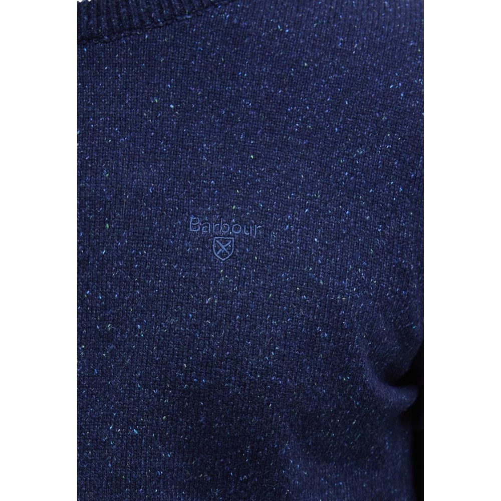 Sweat-shirt en laine bleu Barbour