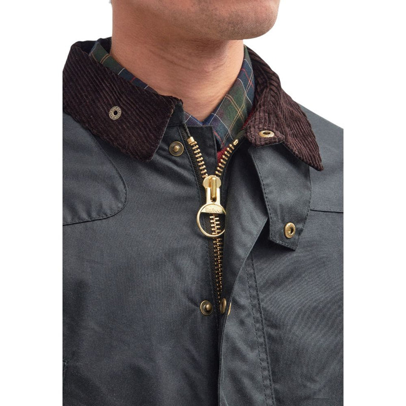 Veste Barbour en coton gris