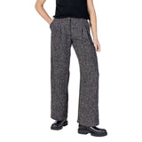 Jacqueline De Yong Jdyfrancesca Black Flared Pants for Women