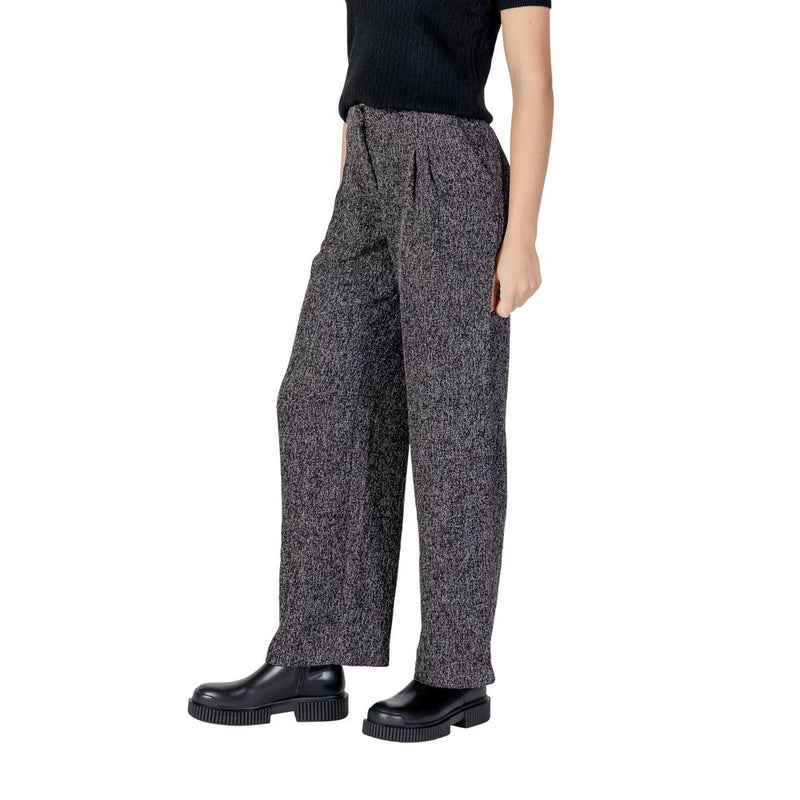 Jacqueline De Yong Jdyfrancesca Black Flared Pants for Women
