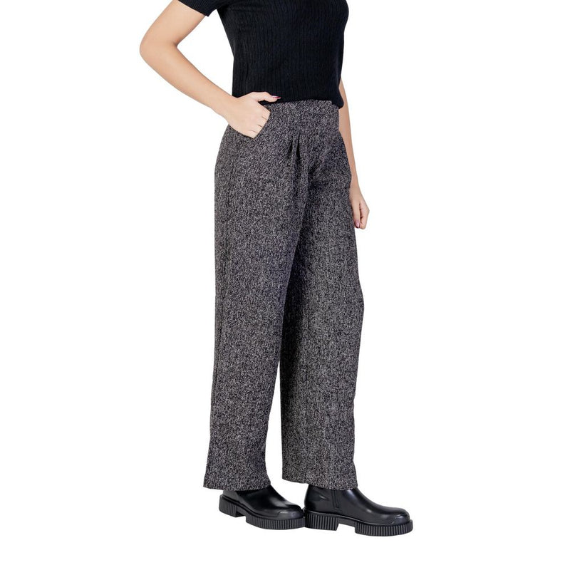 Jacqueline De Yong Jdyfrancesca Black Flared Pants for Women